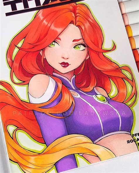 starfire drawing|starfire fan art and drawings.